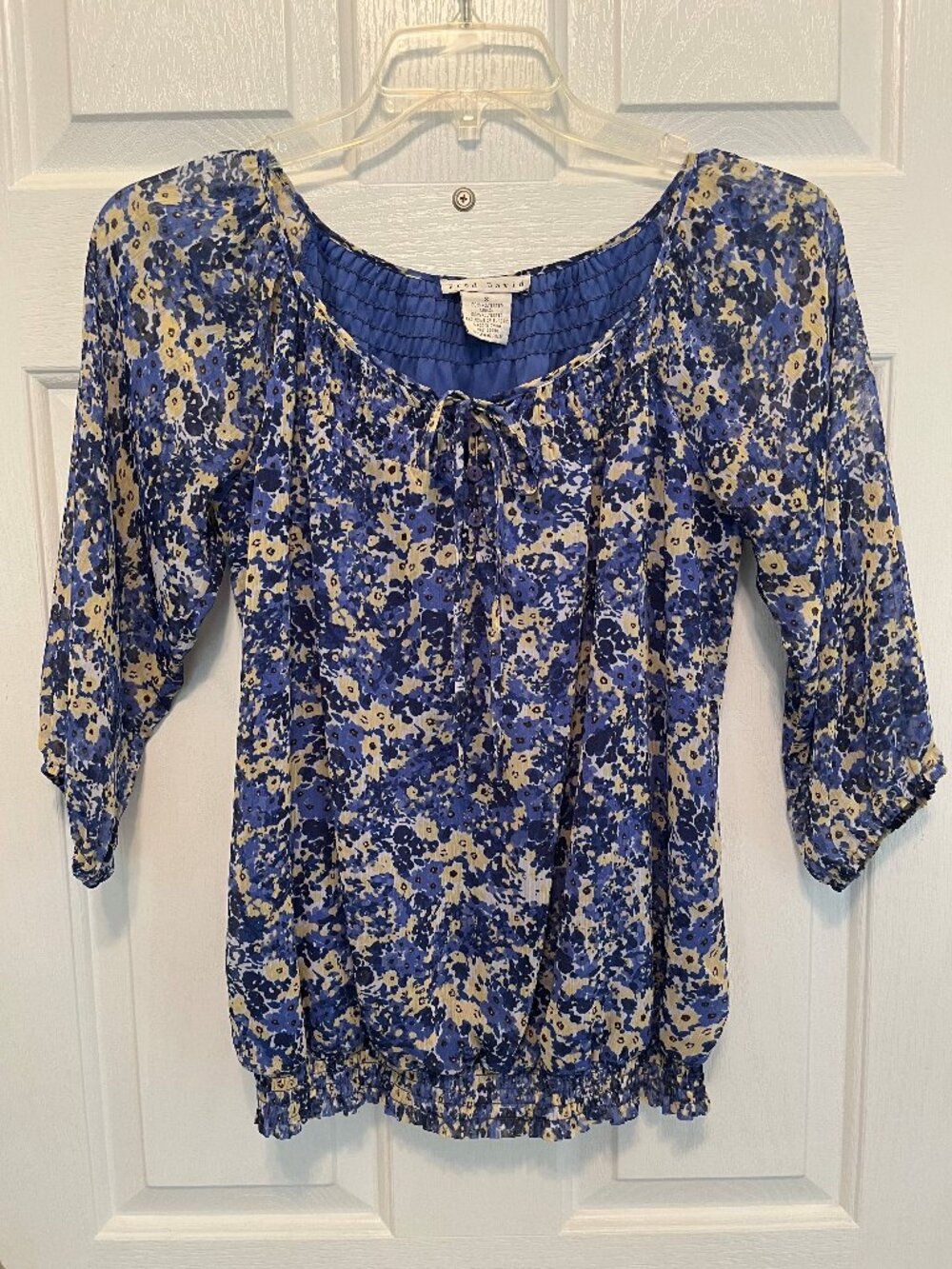 Fred David blouse, size S